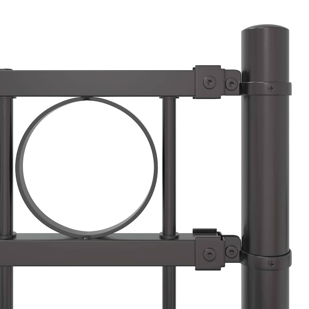 ASSEN Fence Panel Grey 170 x 170 cm Steel