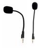 Headset Microphone Plug Play Replaceable Flexible 3.5mm Omnidirectional Gaming Headphone Microphone for Logitech-G Pro X
