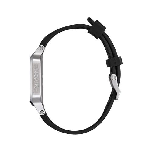 Nixon Heat Watch for Men and Women, Silver, A1320130-00 [Officially Imported]