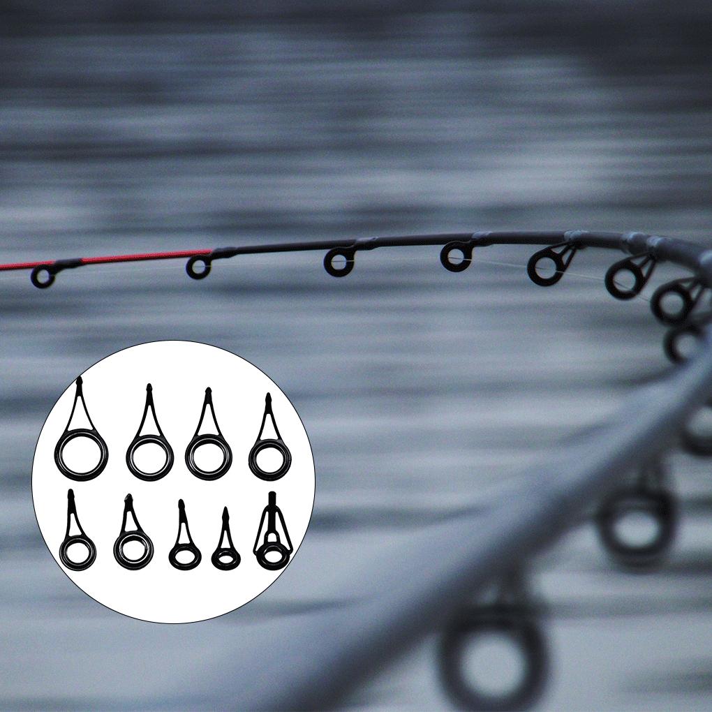 Fishing Tackle Spinning Rods Guides Tips Building Portable Stainless Steel Pole Repairing Tools Kit Outdoor Fish