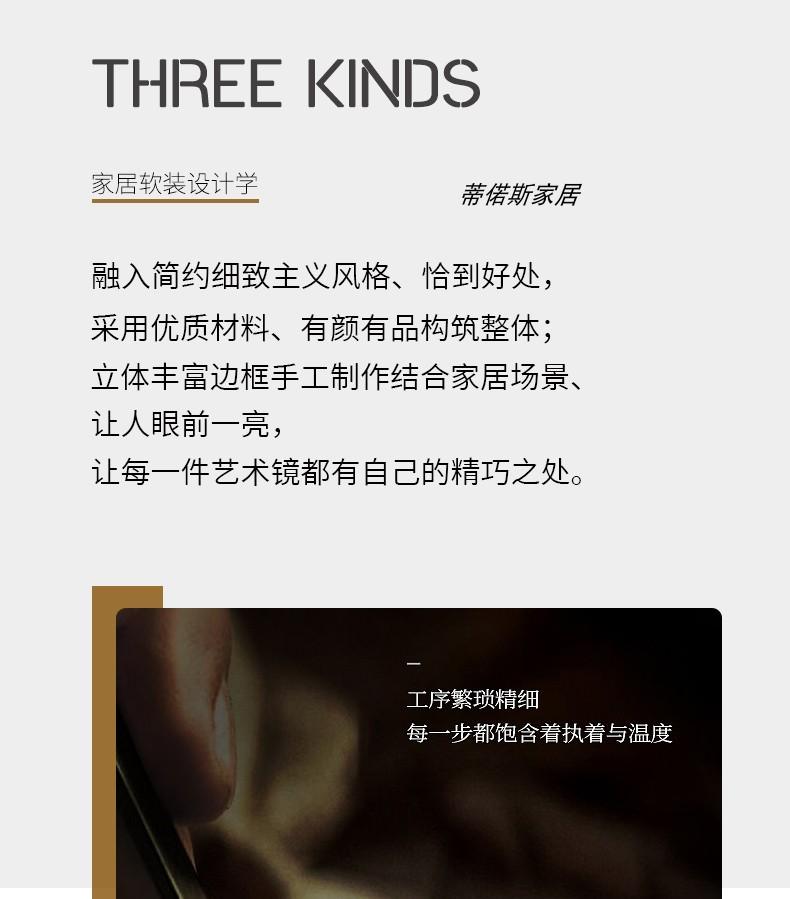 American-style decorative mirror art, French fireplace mirror, wall-mounted makeup mirror, irregular creative sense