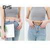 Women Belt Multi Holes Adjustable Length Square Buckle Faux Leather Waistband Jeans Dress Coats Candy Color Belt