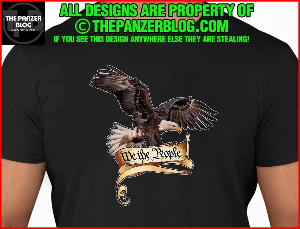 We the People American Eagle T-Shirt Patriotic USA L