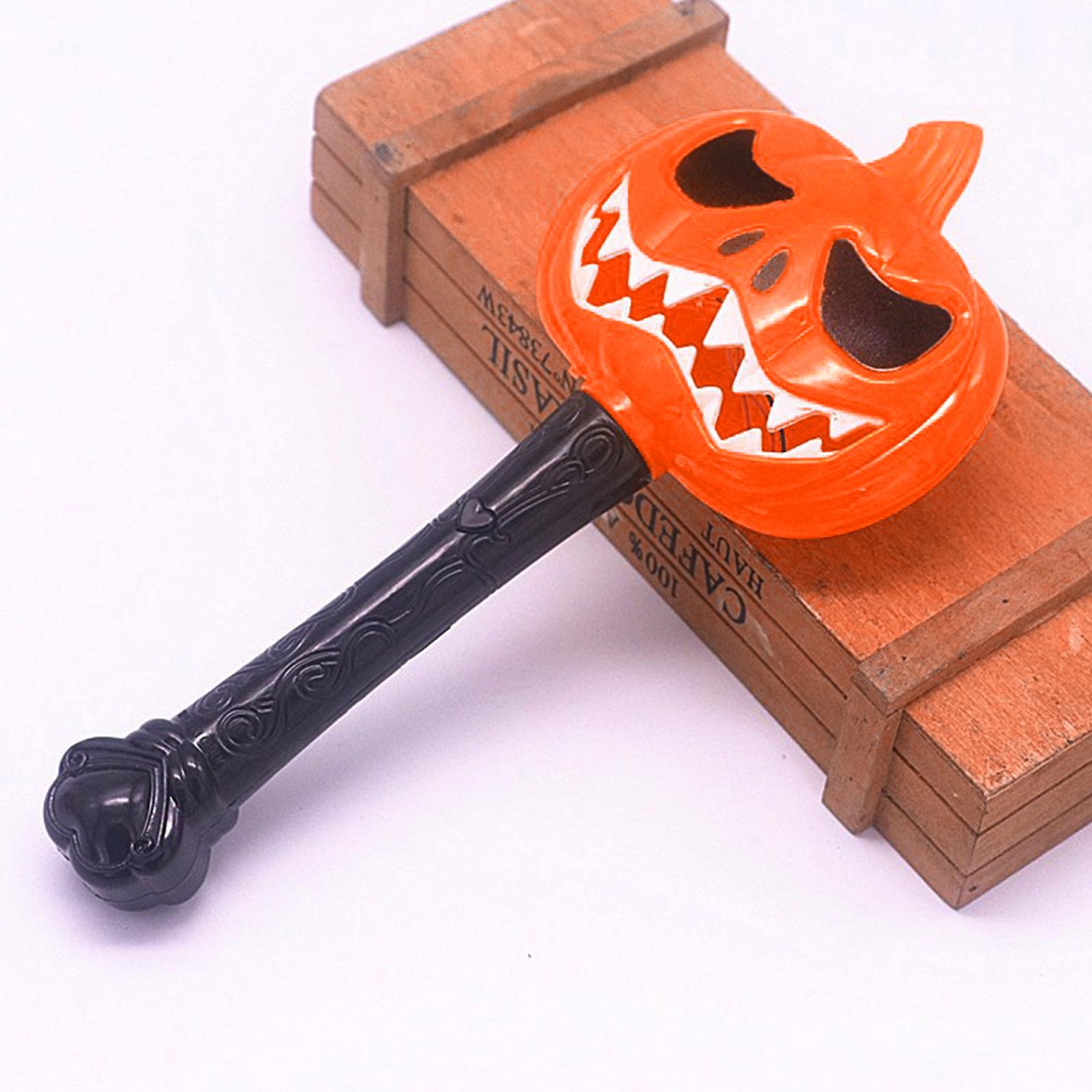 

Хэллоуин Светящаяся Голова Тыквы Палочка Ведьмы Ужасы Красочный One Size