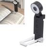 USB Rechargble Book Rding Light 5 Colors 6 Brightness Dimmable Clip On LED Rding Lamp with Timer Foldable Portable for Bed Rding Bookworms