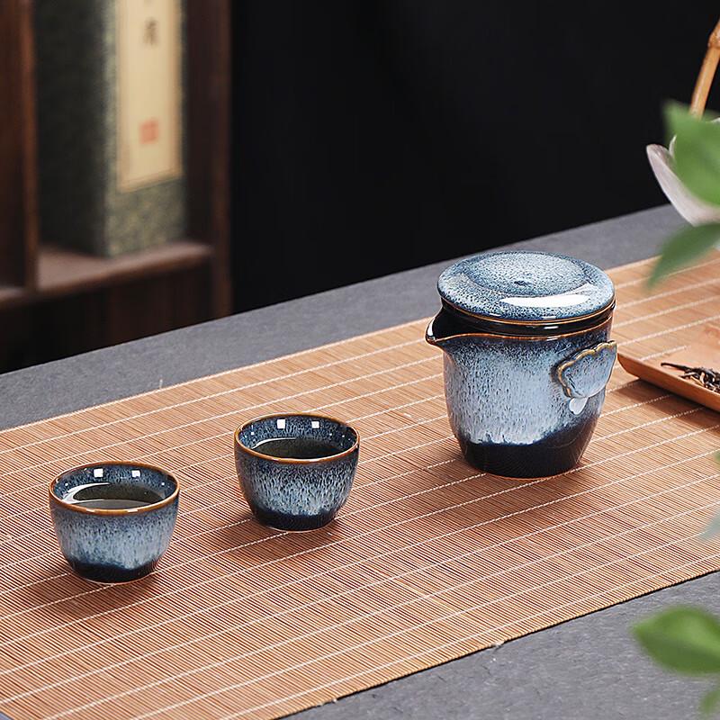 Travel Kung Fu Ceramic Tea Set