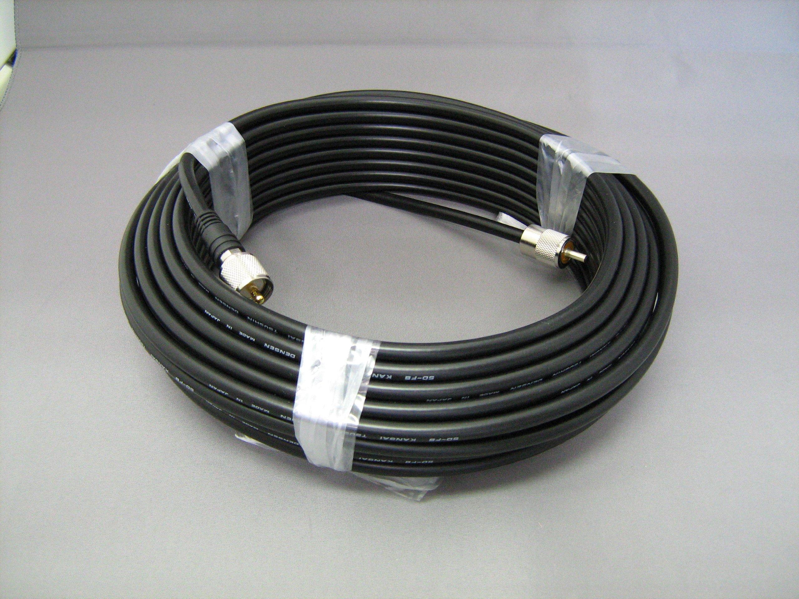 

Daiichi Denpa Kogyo Diamond cable set for fixed station 20m connector side detachable 5DF20MB 5D-FB MP-MP (one type)