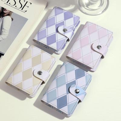 Fashion Diamond Card Bag Large Capacity Women's Multi Slot Card Covers Driver's License Holder Credit Card Holder Coin Purse