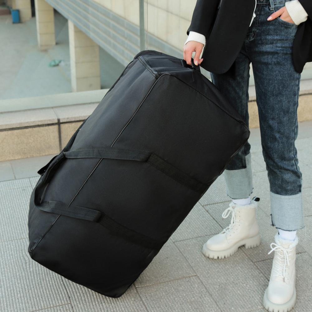 Travel Luggage Bag Foldable Wheel Bag Large Capacity Luggage Carrier Waterproof Portable Travel Suitcase for Outdoor Travel