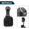 5 Speed Gear Shifter Knob with Cover for Vauxhall Zafira 2005-2010 Plastic