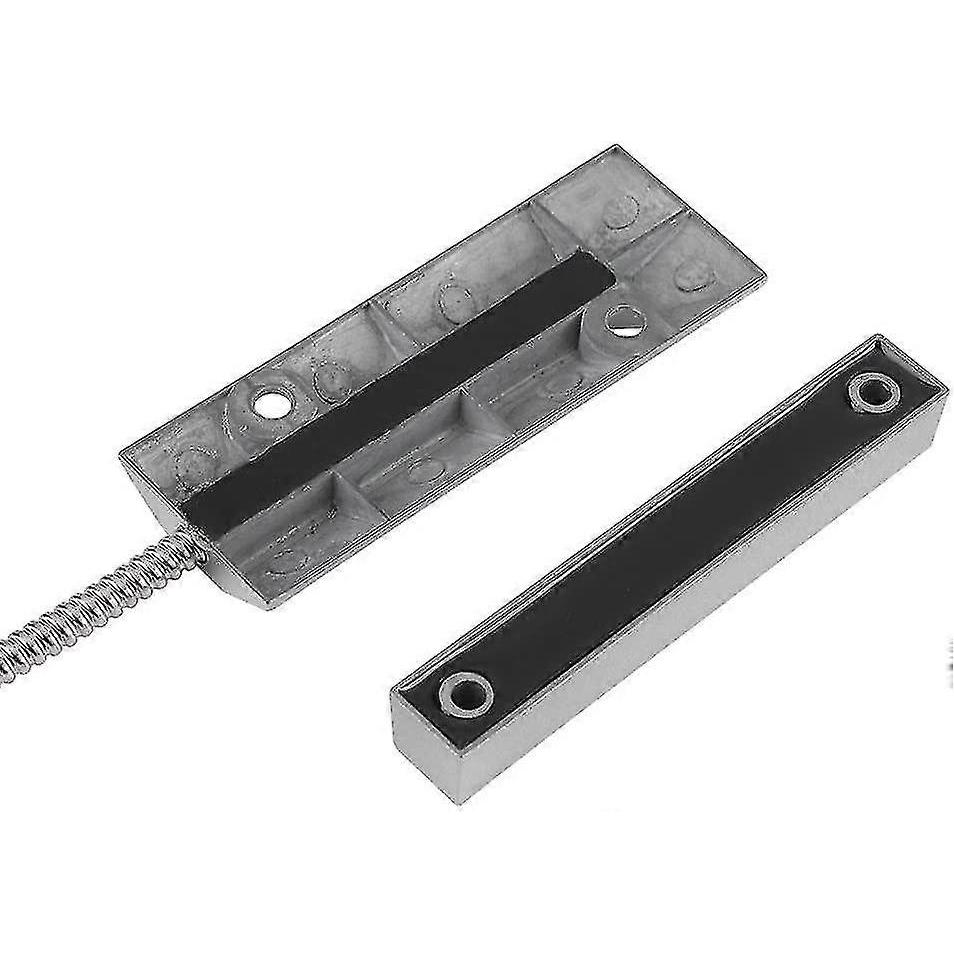 Magnetic Contact Sensor Detector Alarm For Metal Door Window Door Opening Detector Security Alarm System With Cable Safety Kit Of Domestic Garage