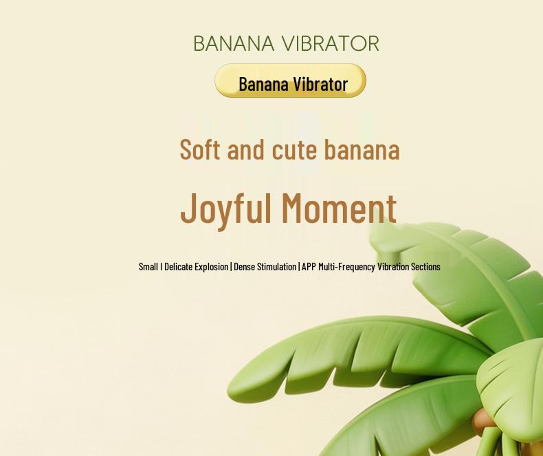 Chuchen Remote-Control Banana Clitoral Stimulator Vibrator