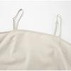 Elegant Cotton Lined Slip Dress Women Solid Color Tube Sleeveless Long Dresses Female 2025 Spring Summer Fashion Lady Beach Dress