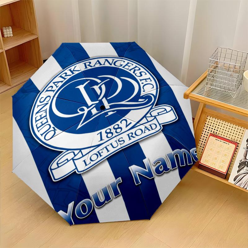 Parapluie Pliant Automatique 3 Plis 8 Baleines Coupe-Vent Protection Soleil Pluie Pour Voyage Extérieur Usage Quotidien