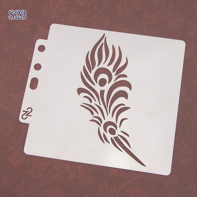 Creative Aperture Stencil: Multifunctional Mask for Spraying and Decoration for Drawing Decorating Coffee and Cakes