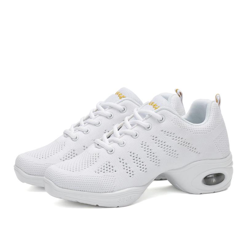 

Women s Modern Jazz Sailor Dance Shoes - Soft Sole Flyknit Mesh for Spring/Summer (Style 727) Size 37