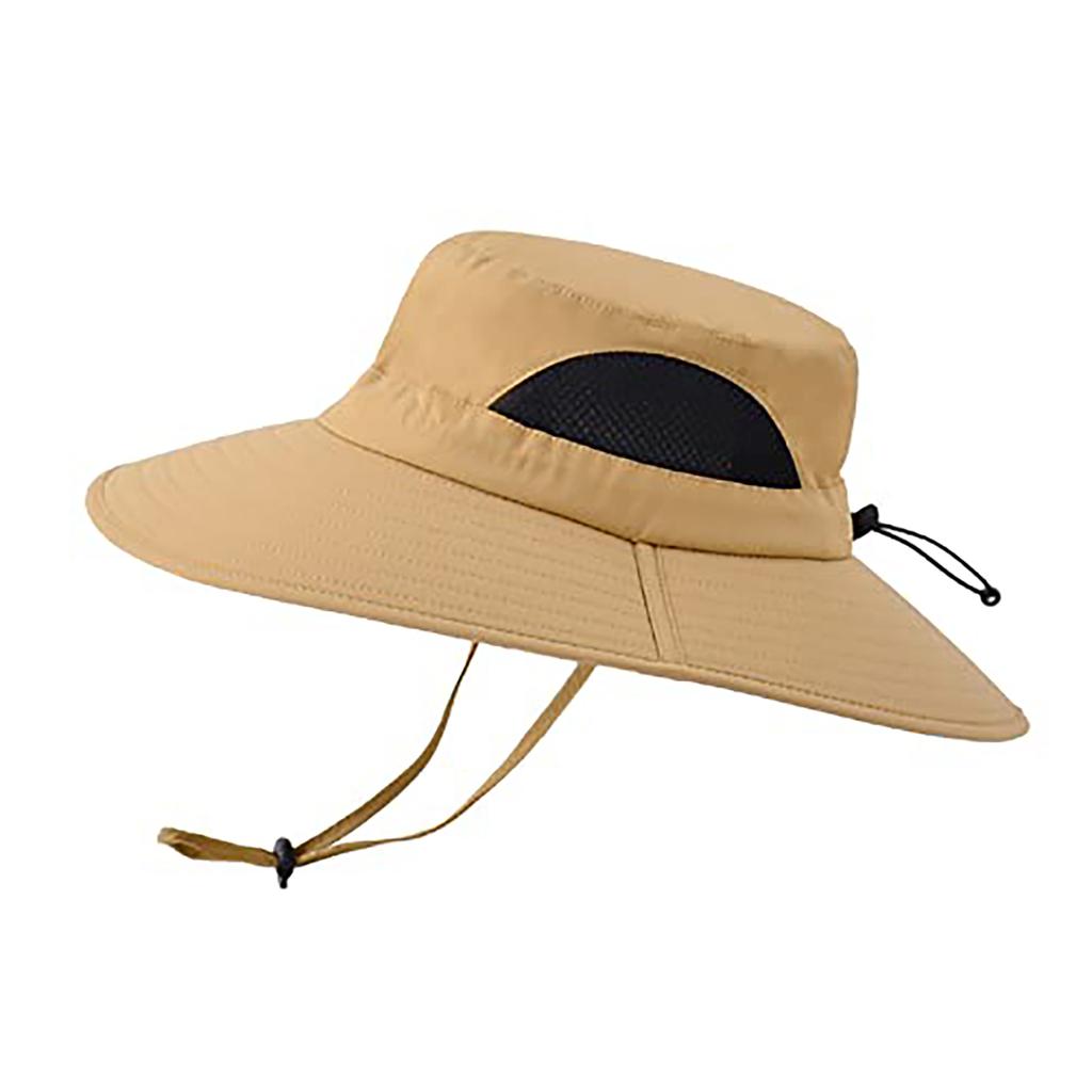 Wide Brim Sun Hat For Men Women Foldable Fishing Hat UV Protection Quick Drying Waterproof Bucket Hats For Hiking Beach Hiking Kayaking Camping