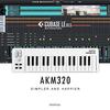 AKM320 (Weiß) MIDI-Keyboard-Controller mit Cubase LE, der klassischen DTM-Software