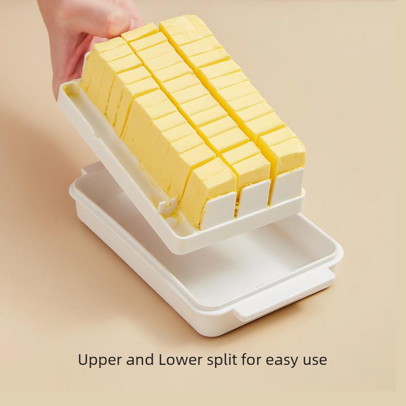 Butter and Tofu Cutting and Storage Box with Lid