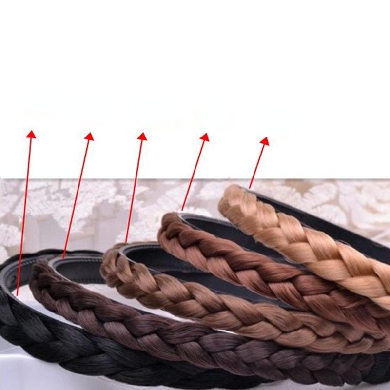 1PC Headband For Women Wedding Hairbands Plaited Braided Hair Accessories