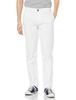 Amazon Essentials Men's Washed Athletic Fit Comfort Stretch Chinos (formerly Goodthreads), White, Size W31 / L34