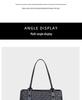 2026 Women's Genuine Leather Tote Bag - Trendy, Large Capacity, Handheld & Shoulder, Fashionable Commute Accessory