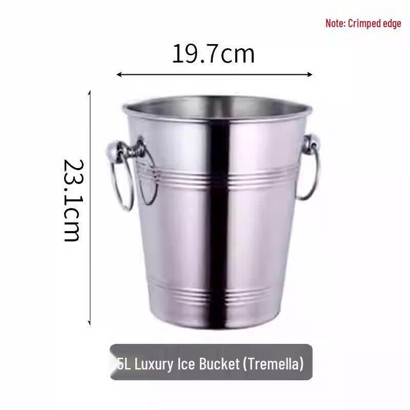 

Stainless Steel Ice & Wine Bucket