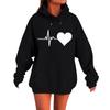 Womens Hoodies Oversized Sweatshirts Long Sleeve Casual Pullover Hooded Sweatshirt Tops