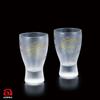 ADERIA Premium Nippon Taste Choju Giga Sake Glass Pair Set 100ml Made in Japan Gift Box S6213 sake cold sake sake Respect for the Aged 60th (Sake cup,