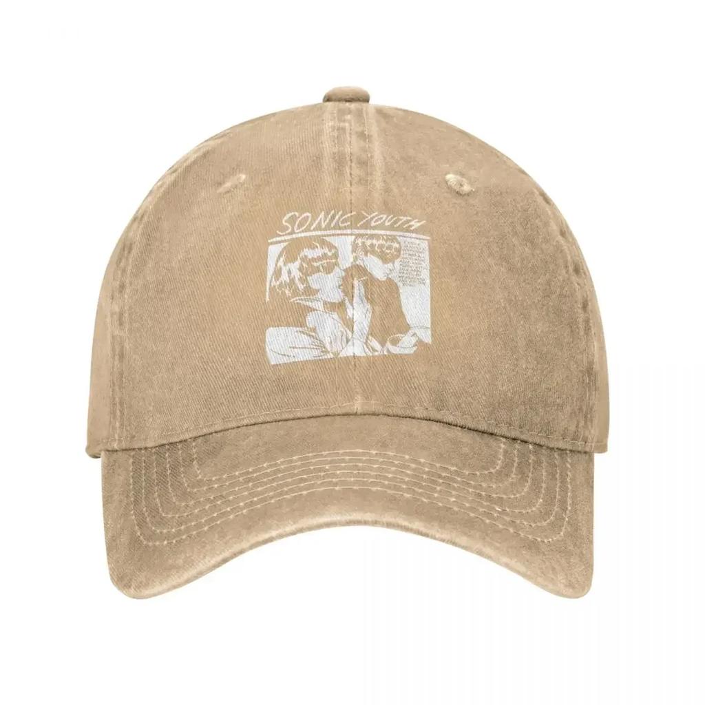 Couple Unisex Baseball Cap Sonic Youth Rock Band Punk Distressed Washed Hats Cap Classic Outdoor Summer Snapback Cap