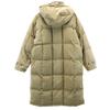 The North Face Down Coat M Beige Outdoor Hooded Men's Used