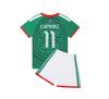 2627 Conjunto de Camiseta Mundial Infantil: Uniformes de Número Estrella para Portugal e Italia