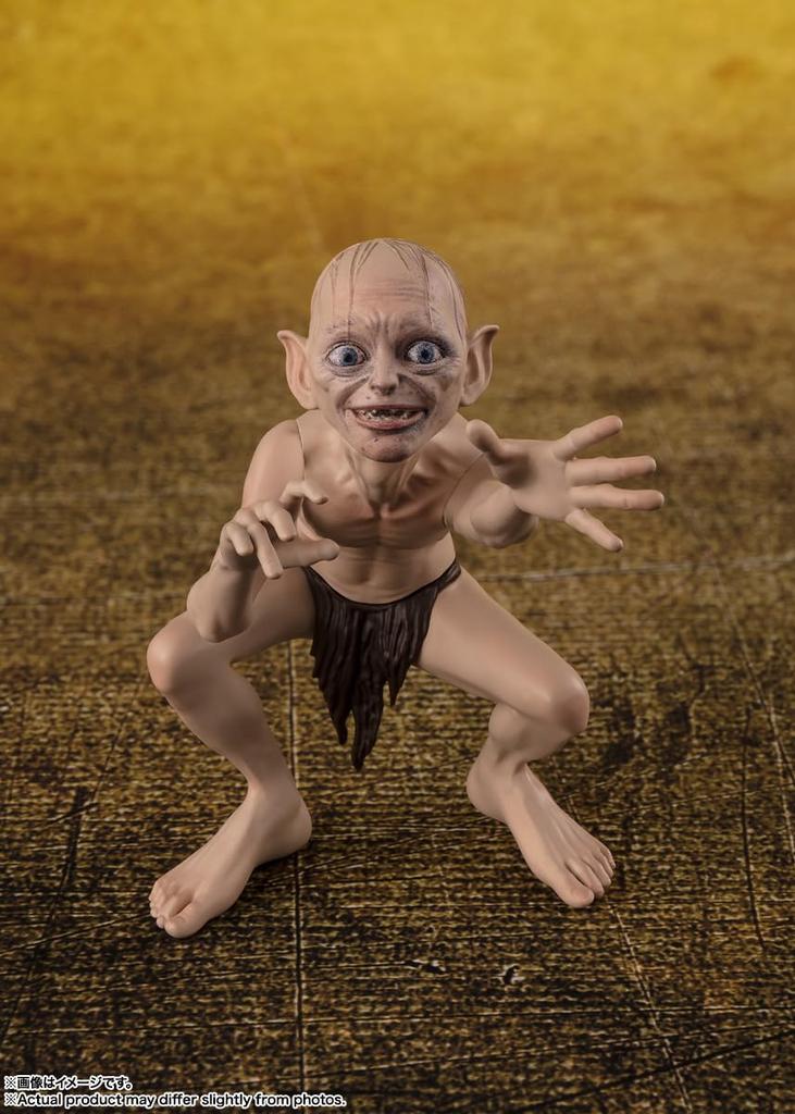 TAMASHII NATIONS S.H.Figuarts Frodo Baggins & Gollum (Lord of the Rings) Approximately 120mm PVC & ABS & Fabric Painted Movable Figure