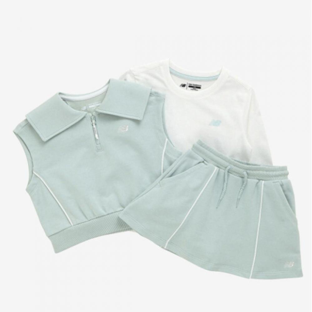 New Balance Kids Vest Layered 3 Piece Set Up B1 Nk9yf1801g 61 84