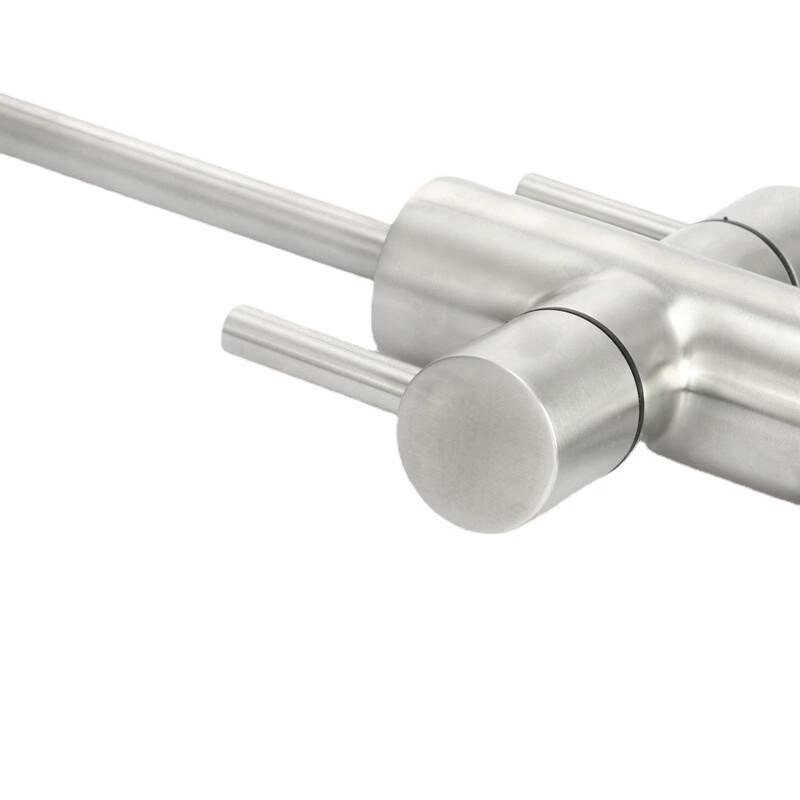 VEMUSE JDF-CW-471 304 Stainless Steel Direct Drinking Gooseneck Water Filter Faucet