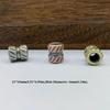 DIY Jewelry Accessories Retro Sculpture Bead Charms Brass Paracord Bead  EDC Outdoor Tool