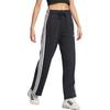 Adidas Essentials 3-Stripes Open Hem French Terry Pants Women Pants Black JW7182