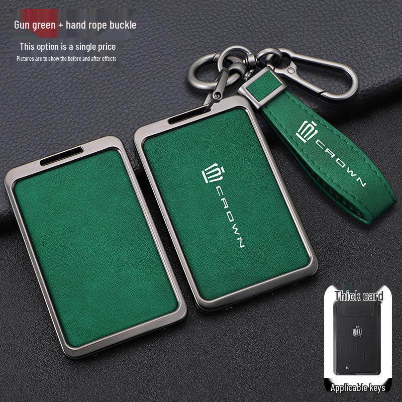 12/13/14th Gen Crown Car Key Case: Protective Remote Control Shell with Buckle
