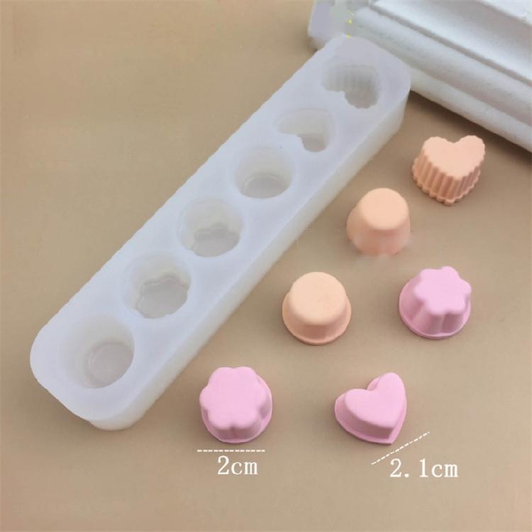 Silicone Handmade Handicrafts Molds DIY Jelly Cake Decors Fondant Puddings Molds