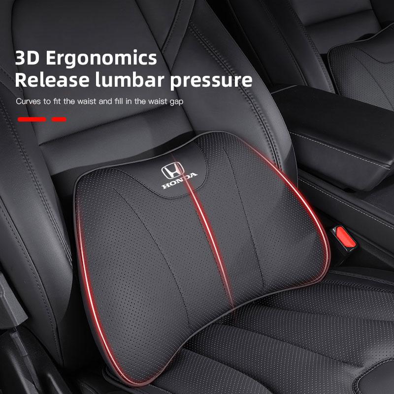 CKBSX1 Neck Pillow Headrest Pillow Car Seat Neck Rest Accessories For Honda City CRZ CRV CRX Accord Civic FIT HRV Vezel Insight Odyssey