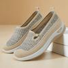 Shoes for Women's Summer Casual Women's Shoes Temu Soft Sole Lightweight Single Shoes for Women's Elderly Shoes Breathable Mother's Shoes