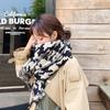 Winter warm sub scarf wind autumn winter thickened imitation cashmere cold scarf large shawl dual-purpose