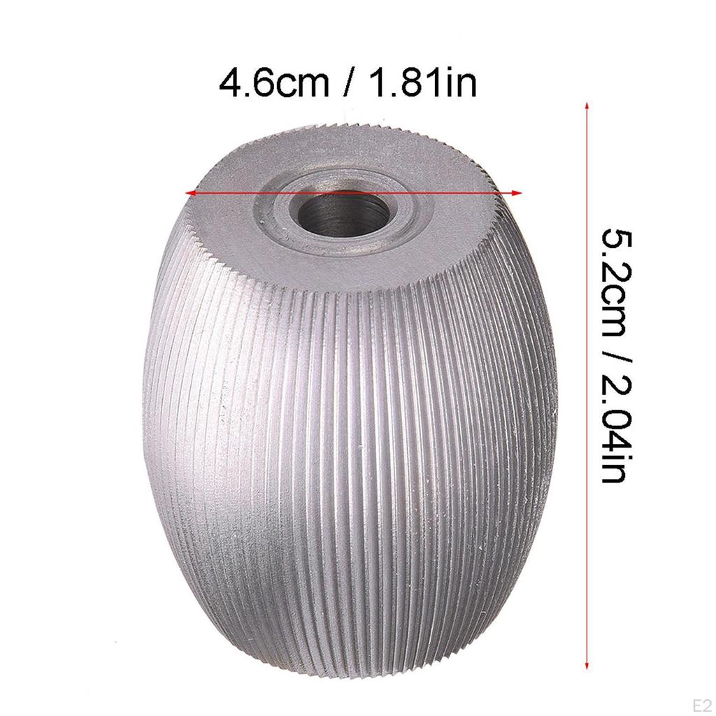Leather Skiving Machine Drive Wheel Feed Potable Goose Egg Shaped Accessory Maintenance Part