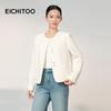EICHITOO Women's Petite Tweed Short Jacket