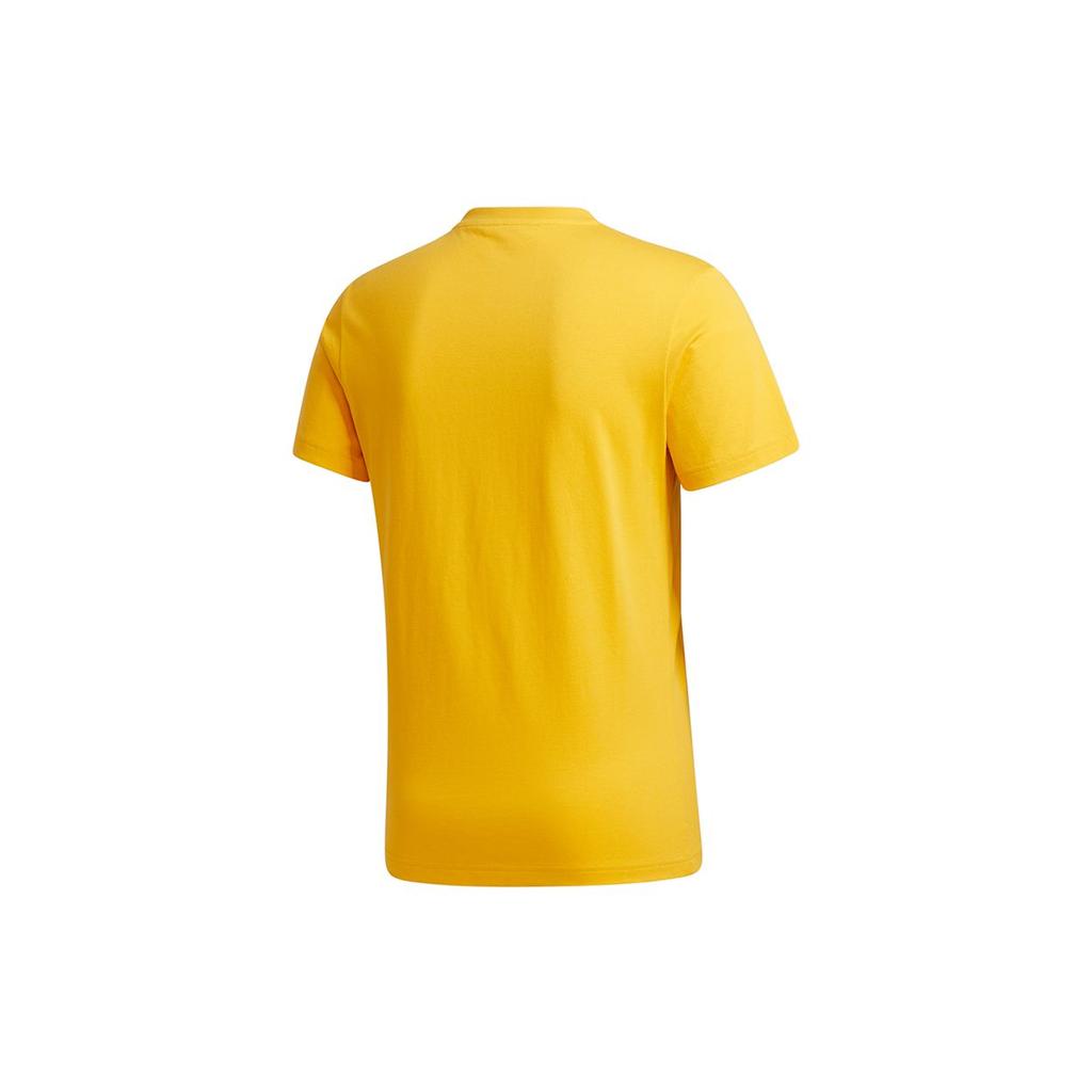 Adidas Neo X Gudetama Print Round Neck Sports T-Shirt Men Tops Yellow GL7242