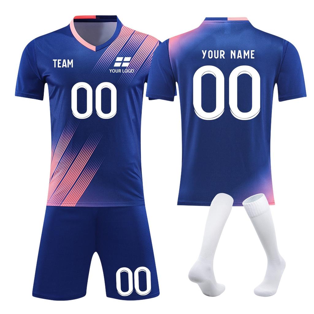 Football Jerseys Football Uniforms Shorts Socks Set Shorts Socks Adult Children Sizes Outfits