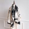 Winter Warm Cashmere Scarf for Women Luxury Print Pashmina Shawl Wrap Neckerchief Female Bufanda Echarpe Design Headband