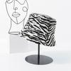 Adjustable Zebra Pattern Fisherman Hat Female Wild Sunscreen Retro Cover Face Bucket Hat Male