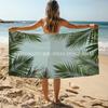 Tropical Palm Leaf Beach Towel Patterned Sunscreen And Windproof Suitable For Swimming Pool Camping Travel Blanket