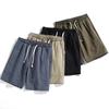 Summer Casual Shorts Man Vintage Clothes Plus Size Elastic Waist Short Shorts